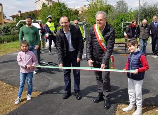 Inaugurata a Montemurlo una palestra all’aria aperta