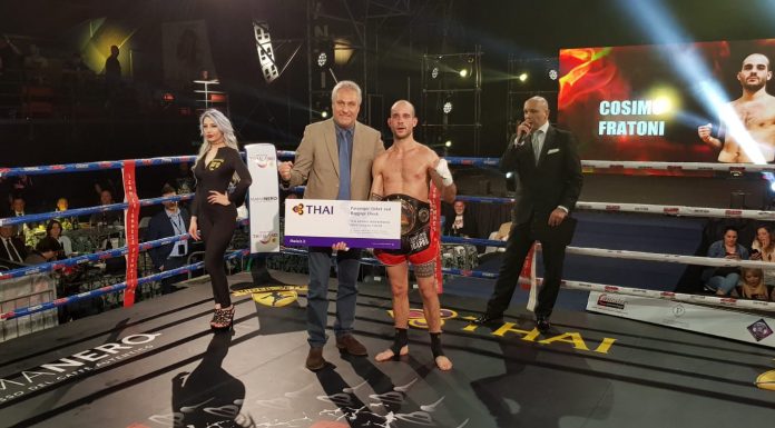 Fratoni fa volare la Tbl Comeana: a giugno combatterà in Thailandia