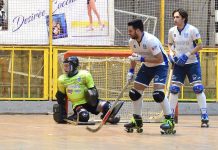 L’Hockey Prato crolla a Siena: non basta la doppietta di Barbani
