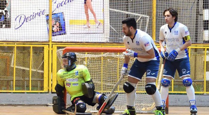 L’Hockey Prato crolla a Siena: non basta la doppietta di Barbani