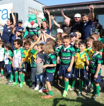 La carica dei baby rugbisti: mille atleti in campo per il “Denti Reali”