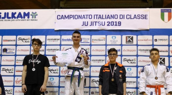Ju jitsu, brilla la stella di Nannini: è campione italiano Cadetti