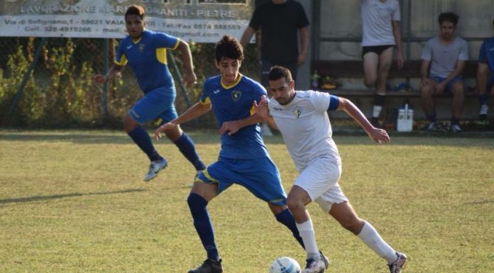 Terza categoria: Prato Sport lanciato. Vernio, playoff a rischio