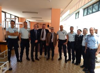 Nuovi attrezzi per la palestra del carcere grazie al Rotary Club
