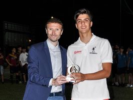 Torneo Bacciflex, Di Gaudio premiato come migliore calciatore