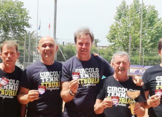 Il Ct Etruria è campione toscano: la squadra Over 45 domina la finale