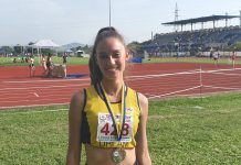 Campionati nazionali Uisp, Katalin Martini argento nel salto in alto