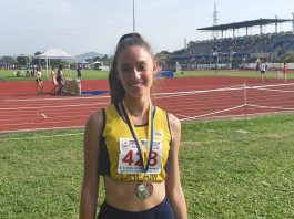 Campionati nazionali Uisp, Katalin Martini argento nel salto in alto