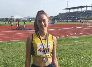 Campionati nazionali Uisp, Katalin Martini argento nel salto in alto
