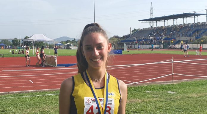 Campionati nazionali Uisp, Katalin Martini argento nel salto in alto