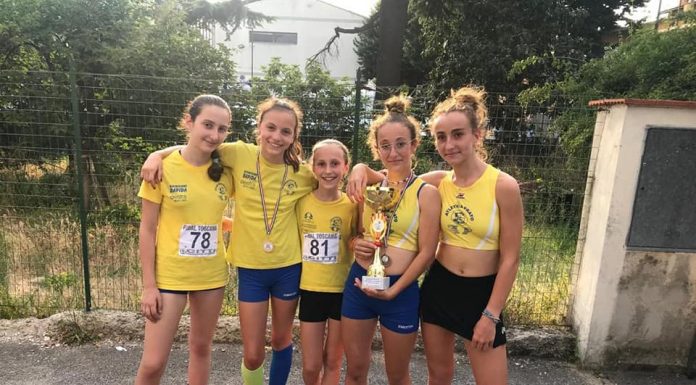 Campionati toscani di marcia e corsa, tre ori per l’Atletica Prato