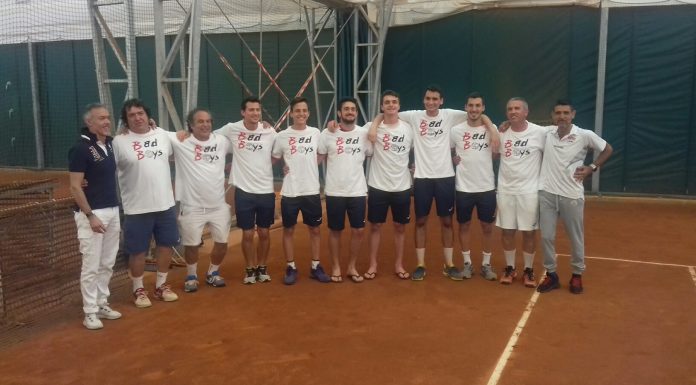Grande festa al Tc Bisenzio: la squadra maschile vola in serie B