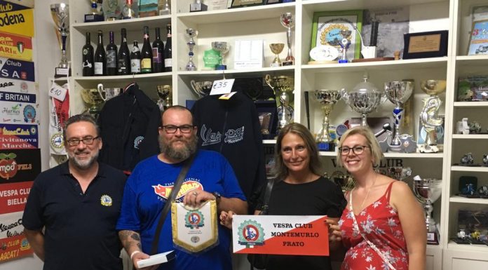 Vespisti da tutta Italia si radunano a Montemurlo per “I Vespazzi”