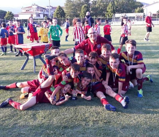 Torneo di Viaccia, fra i Pulcini 2009 è festa bluamaranto