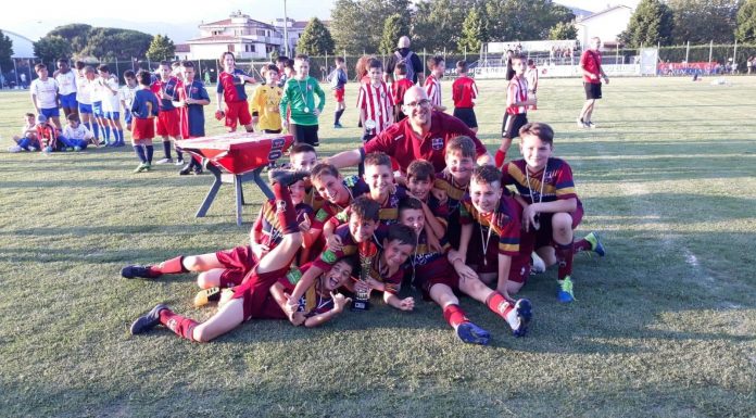 Torneo di Viaccia, fra i Pulcini 2009 è festa bluamaranto