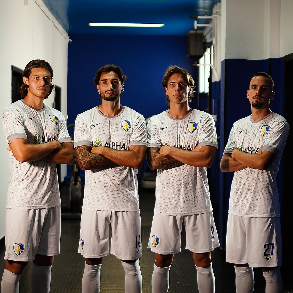 La nuova seconda maglia dell'AC Prato (Crediti foto: Pagina Facebook AC Prato)