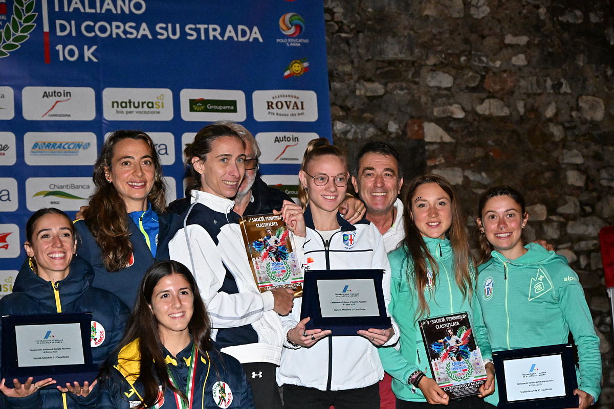 Prato, ai campionati italiani di 10 km bis per Francesco Guerra e Valentina Gemetto