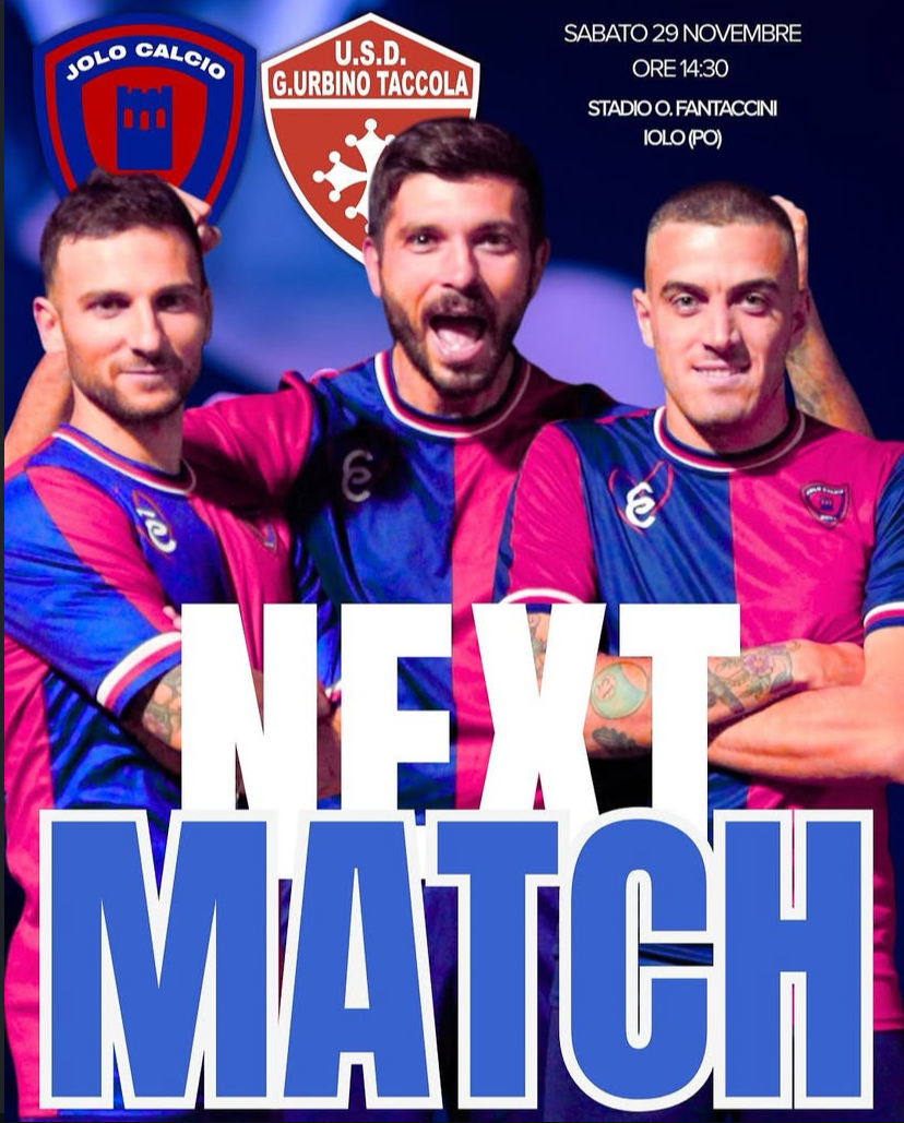 Girone A Promozione: lo Jolo ospita l’Urbino Taccola ultimo in classifica