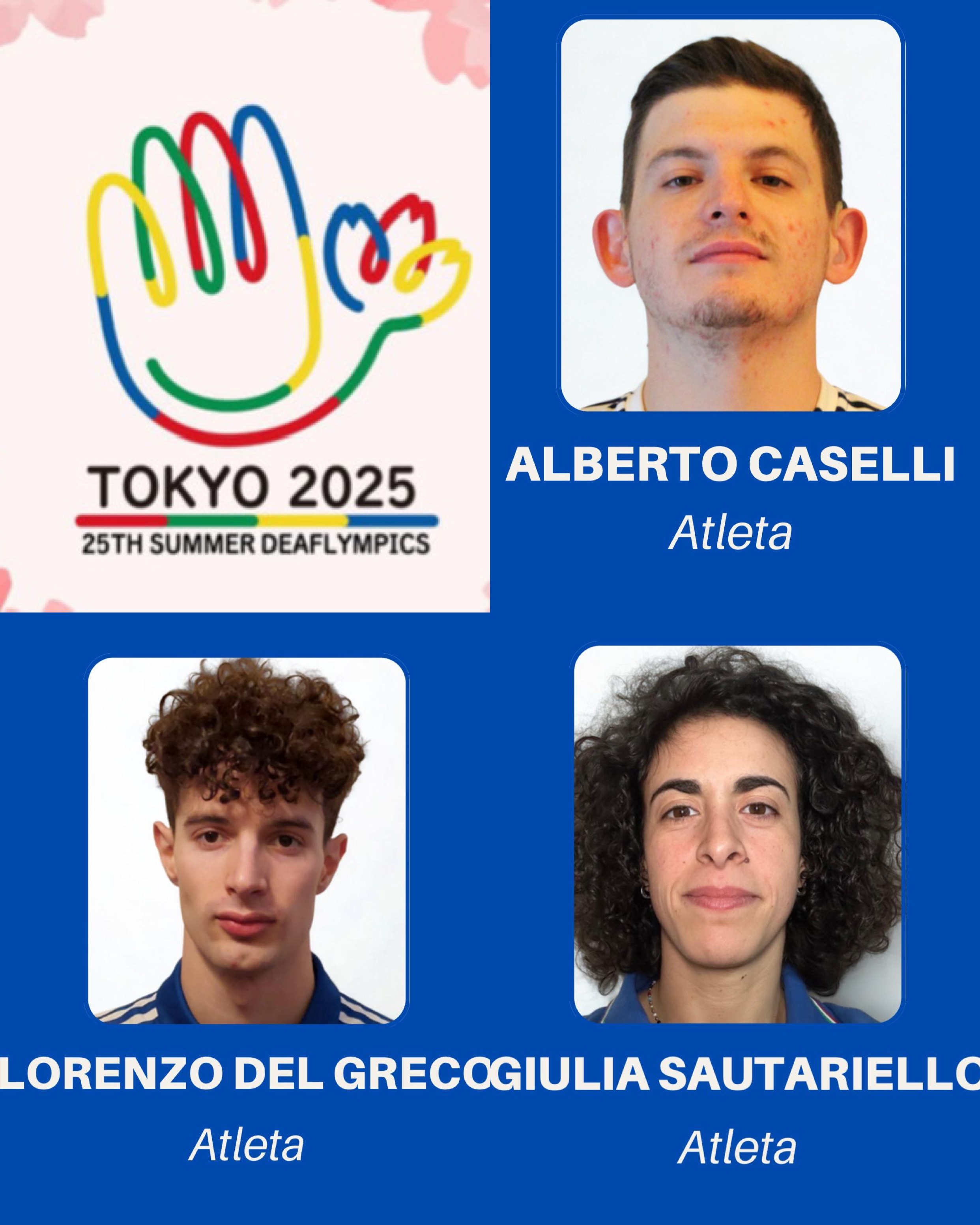 Deaflympics Tokyo 2025: tre i pratesi presenti alla competizione