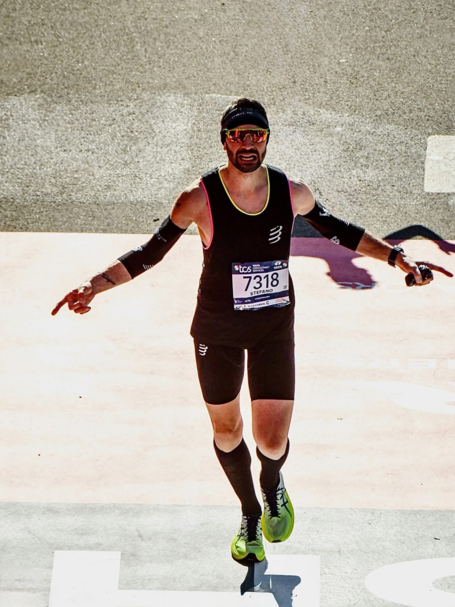Stefano Luccisano, l’imprenditore che ha corso la Maratona di New York