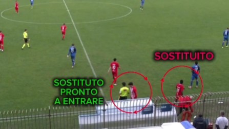 Serie D, Calvarese segnala un episodio curioso durante Prato–Ghiviborgo