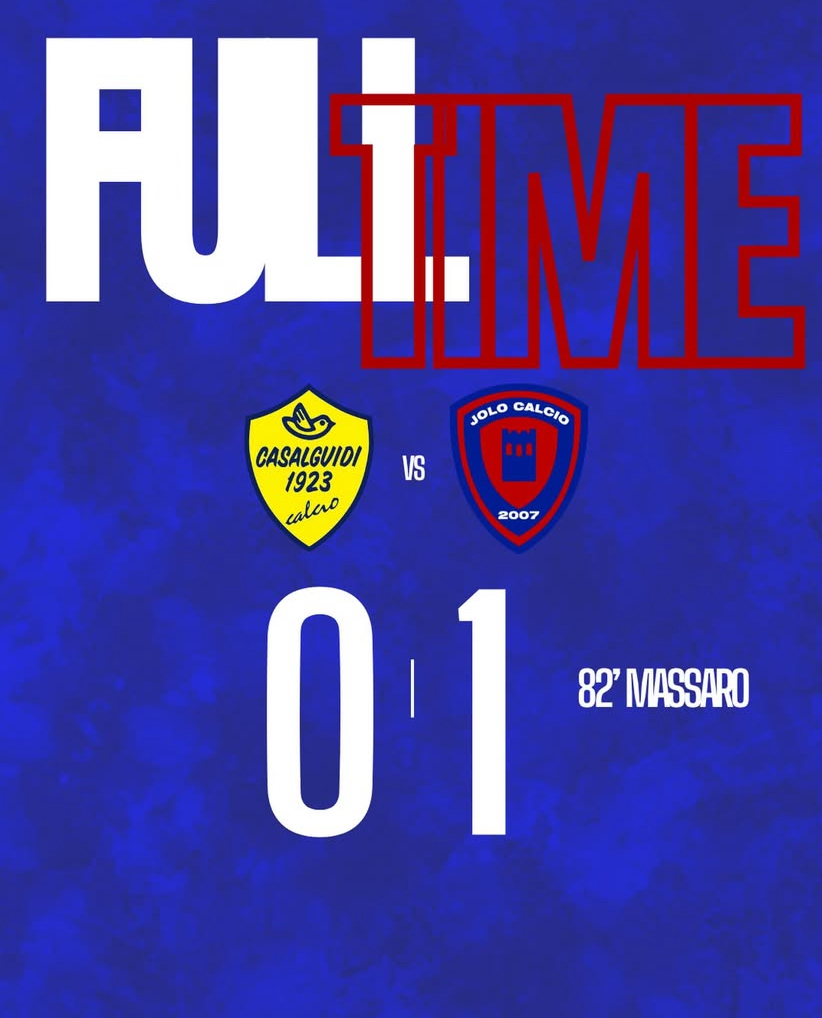 Girone A Promozione: lo Jolo espugna anche Casalguidi e mantiene il secondo posto in classifica