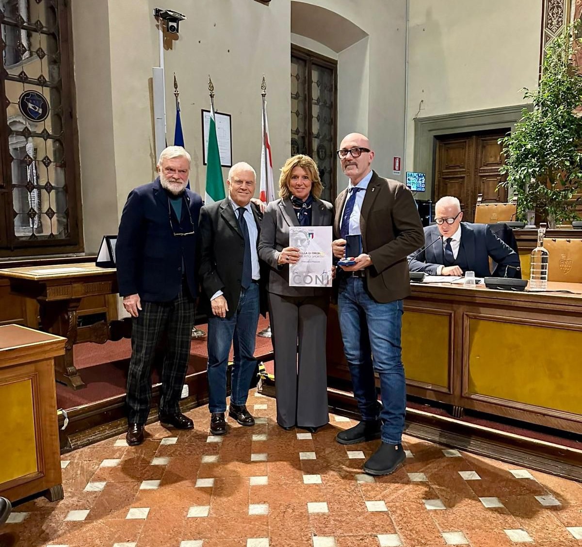 Kai Muay, Francesco Mazzoni premiato con la Stella di Bronzo al merito sportivo