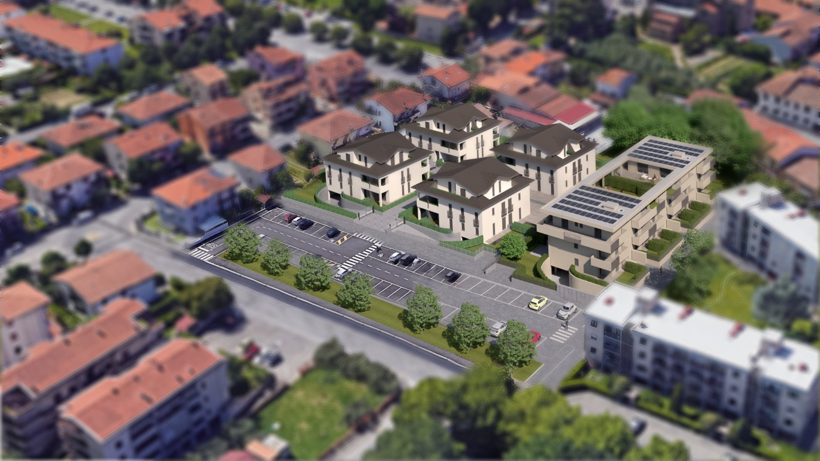 Maxi parcheggio pubblico, nuova illuminazione, appartamenti in classe A: così rinasce via Dami a San Giorgio a Colonica