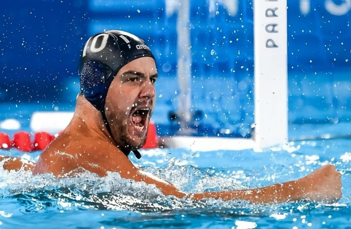 Bruni, il peso dell’acqua e dell’azzurro: Prato agli Europei di pallanuoto Lorenzo Bruni in vasca