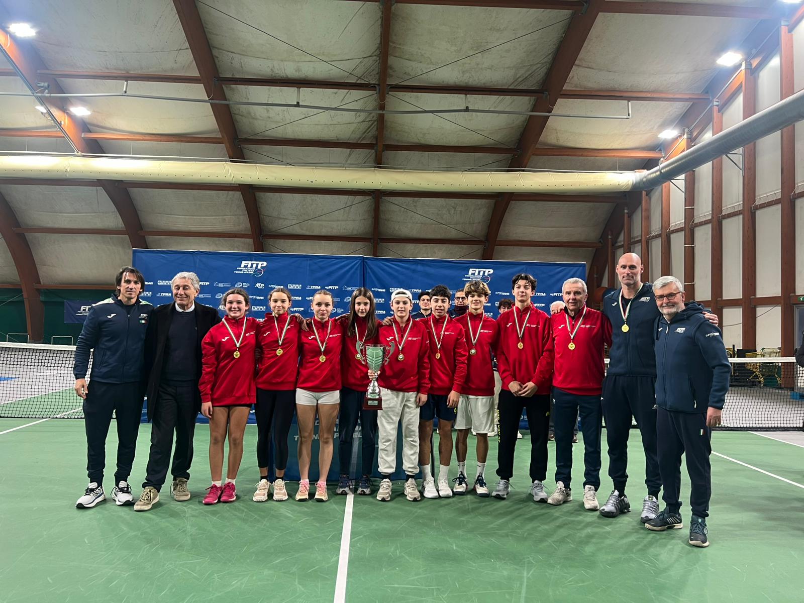 Tennis, la Toscana trionfa alla 17ª Coppa d’Inverno