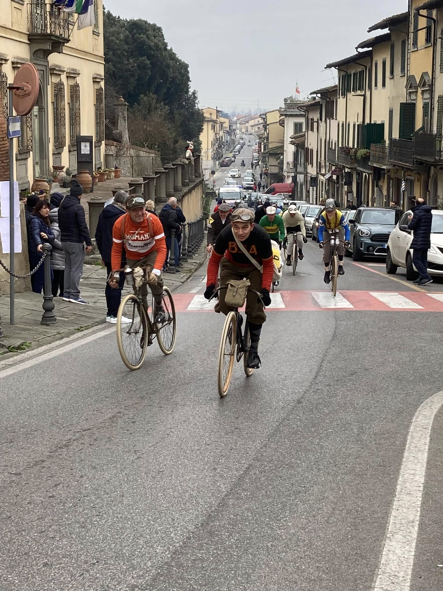 Torna la ciclostorica Firenze–Pistoia: tappa anche a Poggio a Caiano