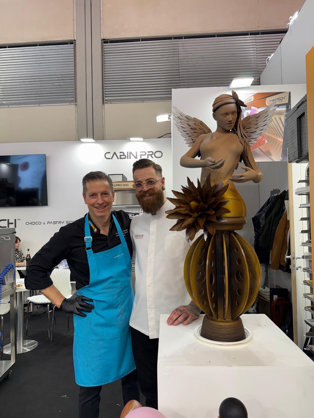 iarriccio e carnio sigep statua cioccolato