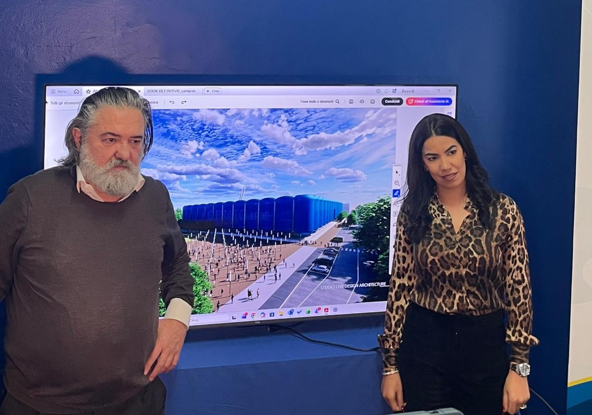 Nuovo stadio Ac Prato, la progettazione è dello Studio Ceri: “Un impianto con richiamo al tessile, pensato per essere bello e funzionale”