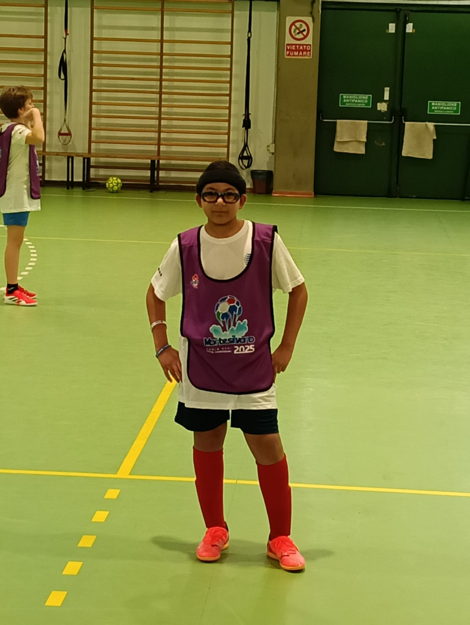 Karas Saadalla sogna in grande al Quarto Torneo Europeo dei Sordi Under 13 di calcio a 5