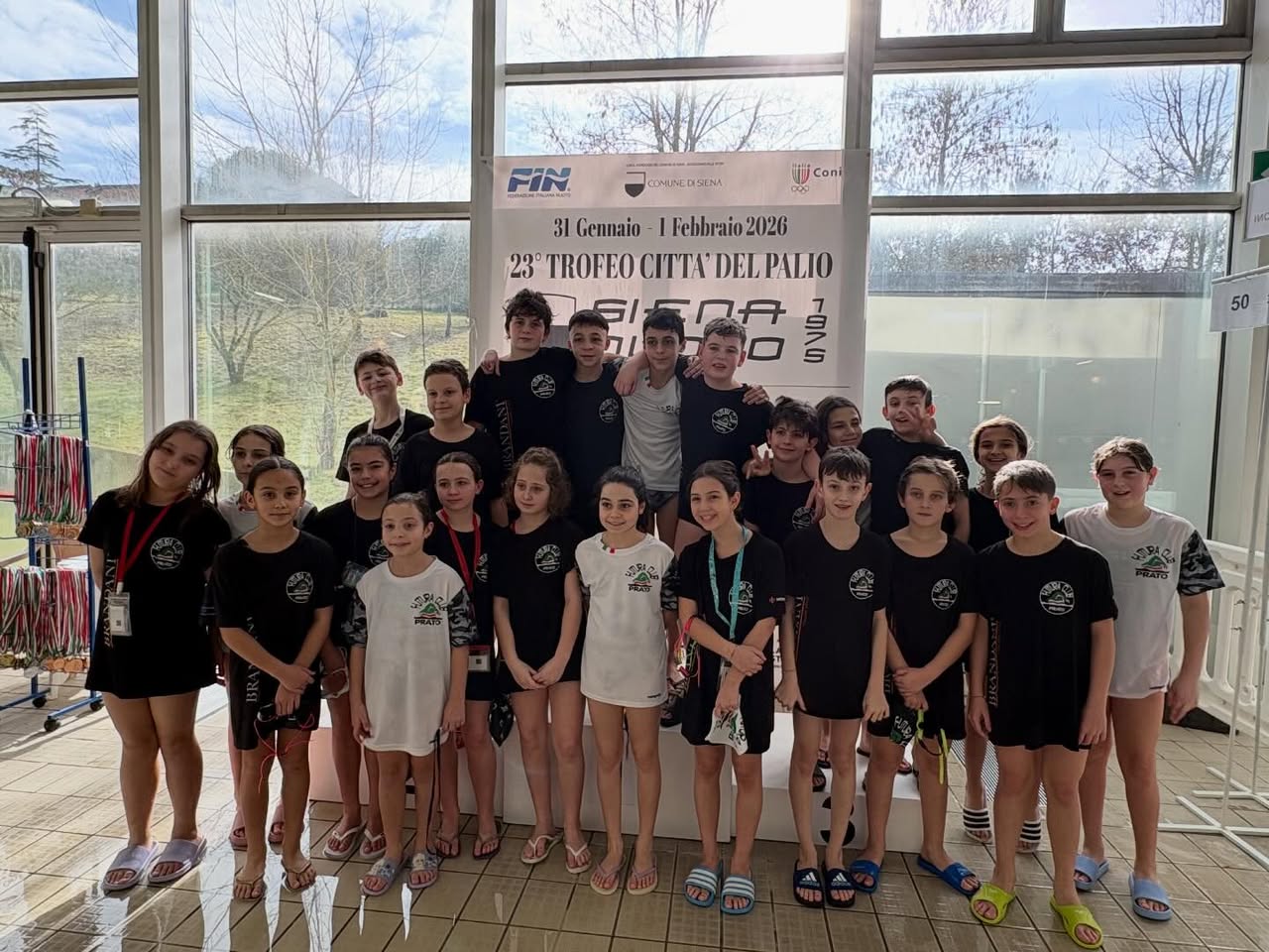 Futura Club Prato, medaglie e primati fra Firenze e Siena