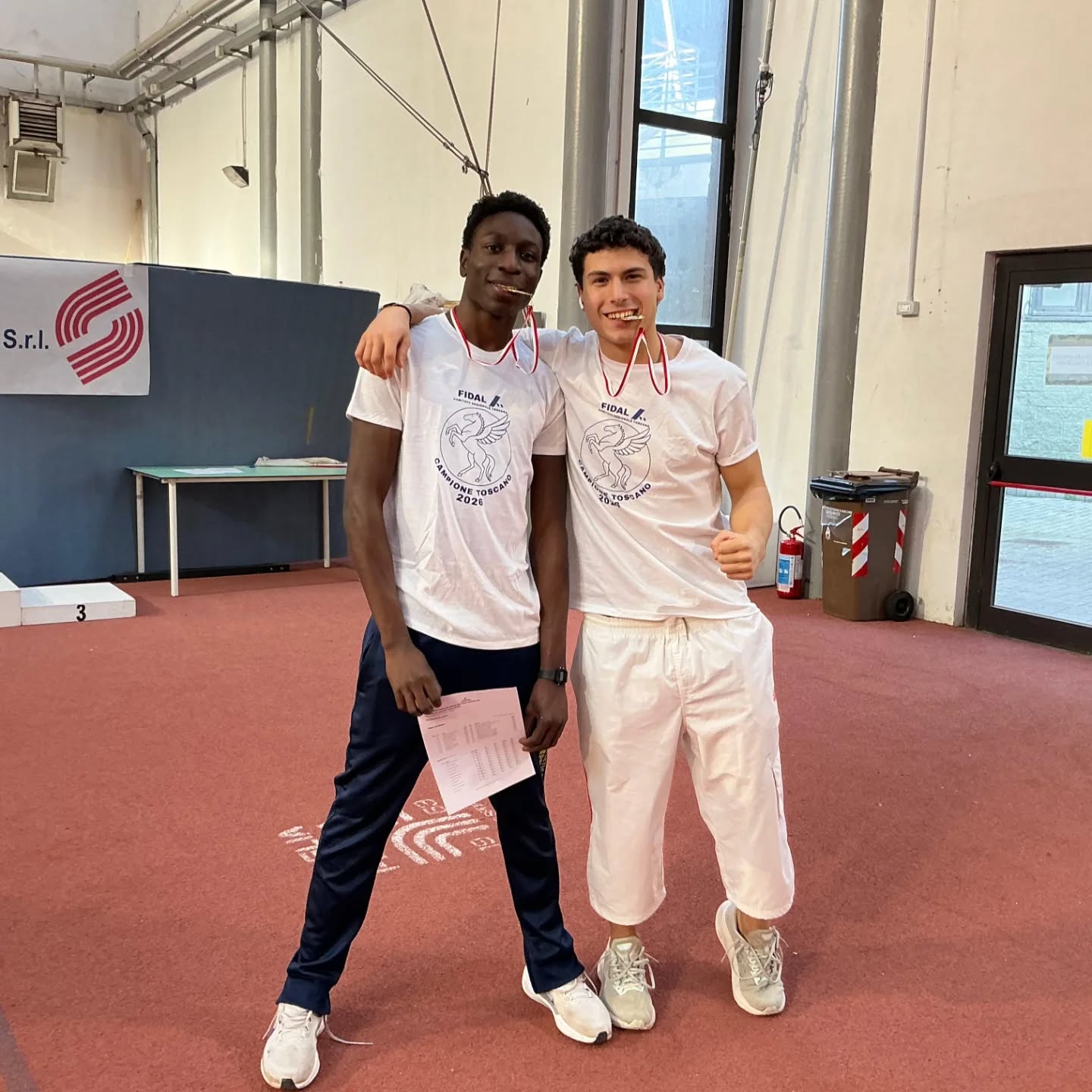 Atletica Prato, Pacini e Ogemo campioni regionali nell’eptathlon e nel pentathlon