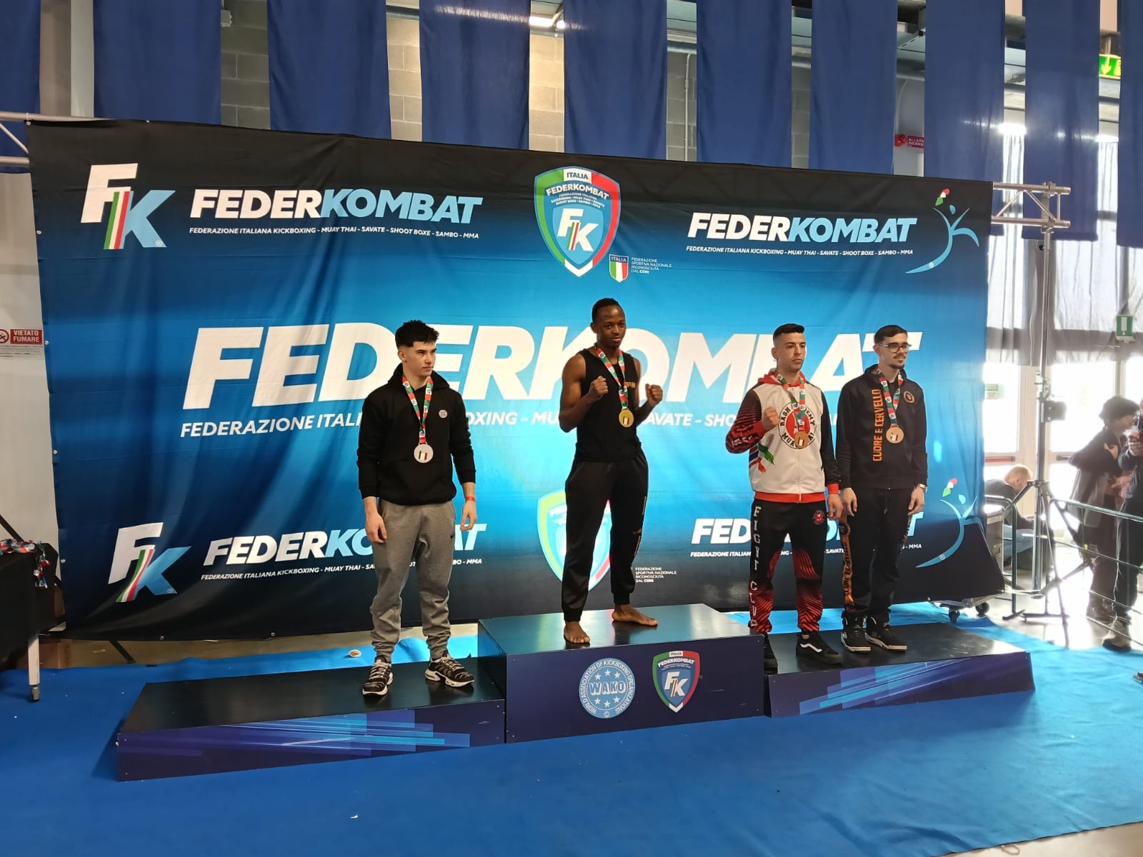 Campionati italiani muay thai, festa Team Kai Muay: Patrick Caruso campione italiano seconda serie