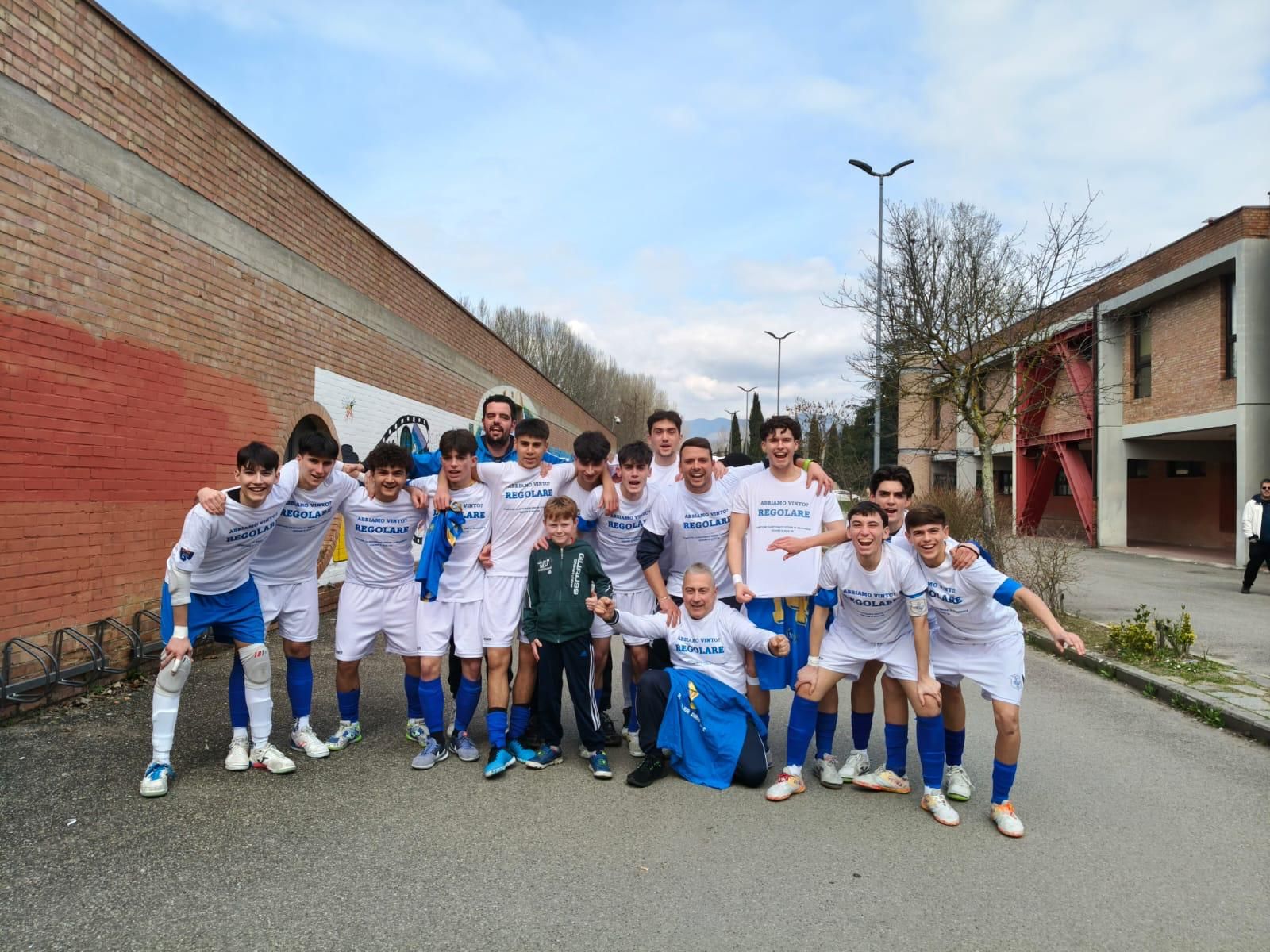 Montebianco Prato Calcio a Cinque, trionfo nel proprio girone del campionato Nazionale Under 19