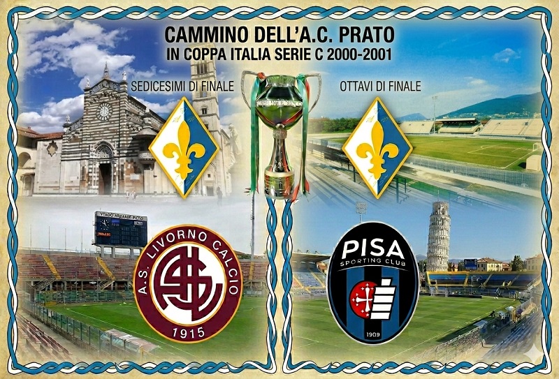 Speciale 25 anni Coppa Italia Serie C vinta dal Prato: sedicesimi e ottavi di finale