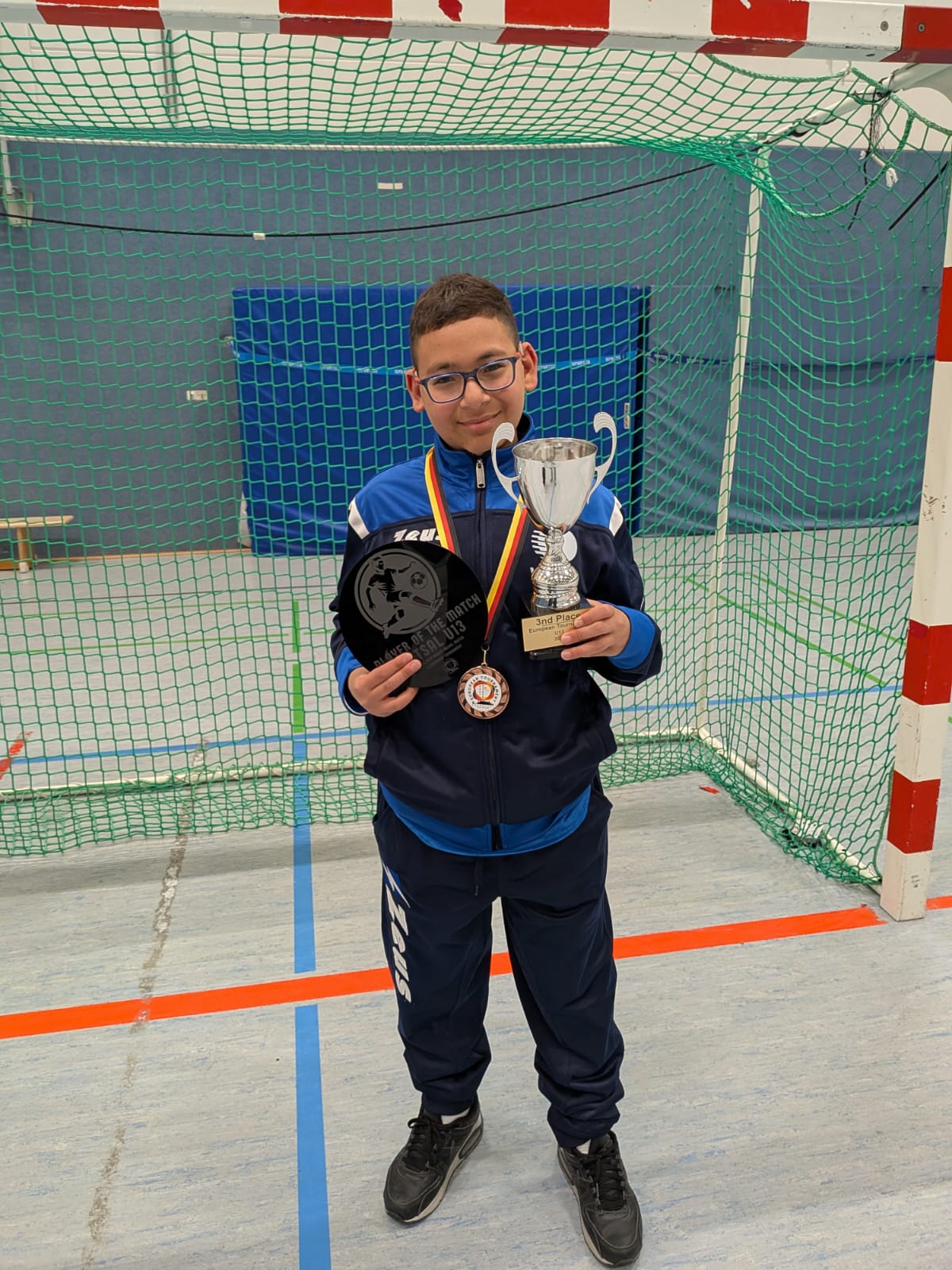 Storico bronzo per l’Italia Under 13 Sordi: protagonista Karas Saadalla