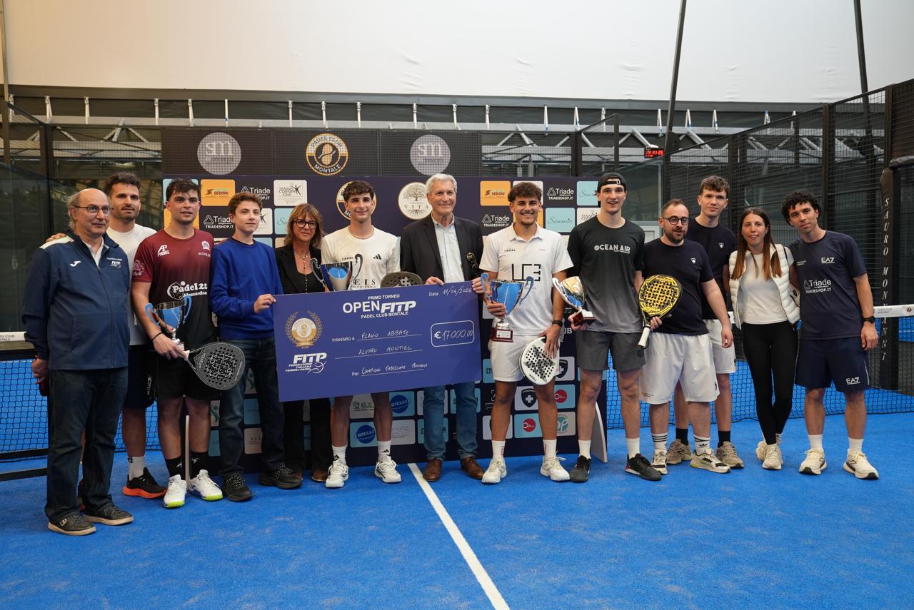 Primo torneo Open Padel Club Montale, nel maschile trionfano Abbate e Montiel. Nel femminile successo per la coppia Campigotto – Casali