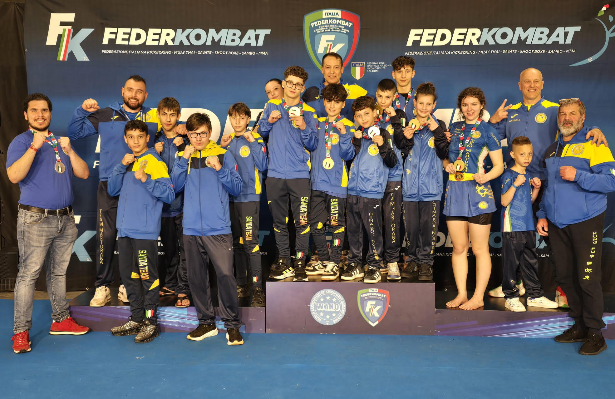 Team Martorana, tre titoli al Campionato Italiano di Kick Jitsu e Shoot Boxe