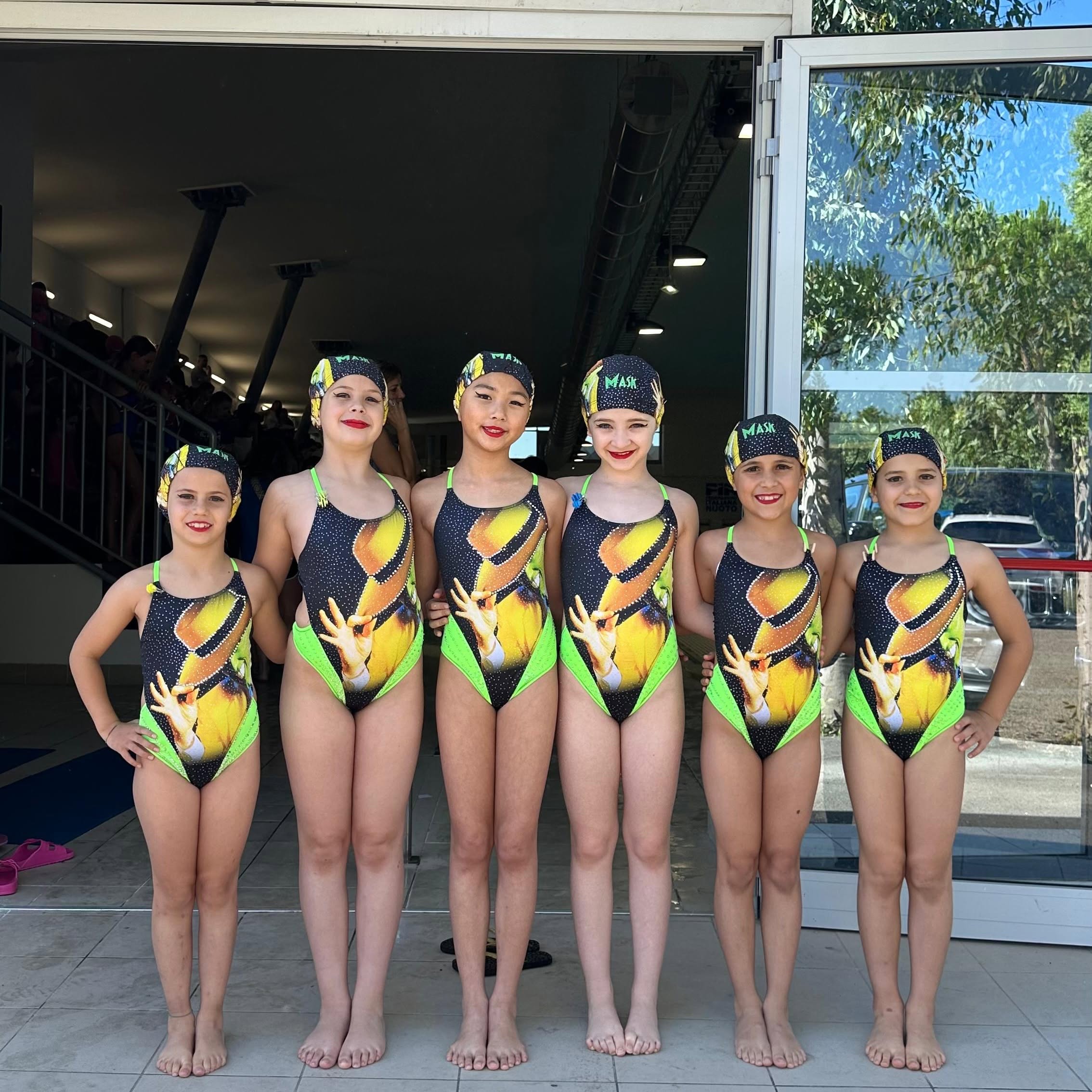 Nuoto sincronizzato, l’Azzurra Prato brilla agli Italiani