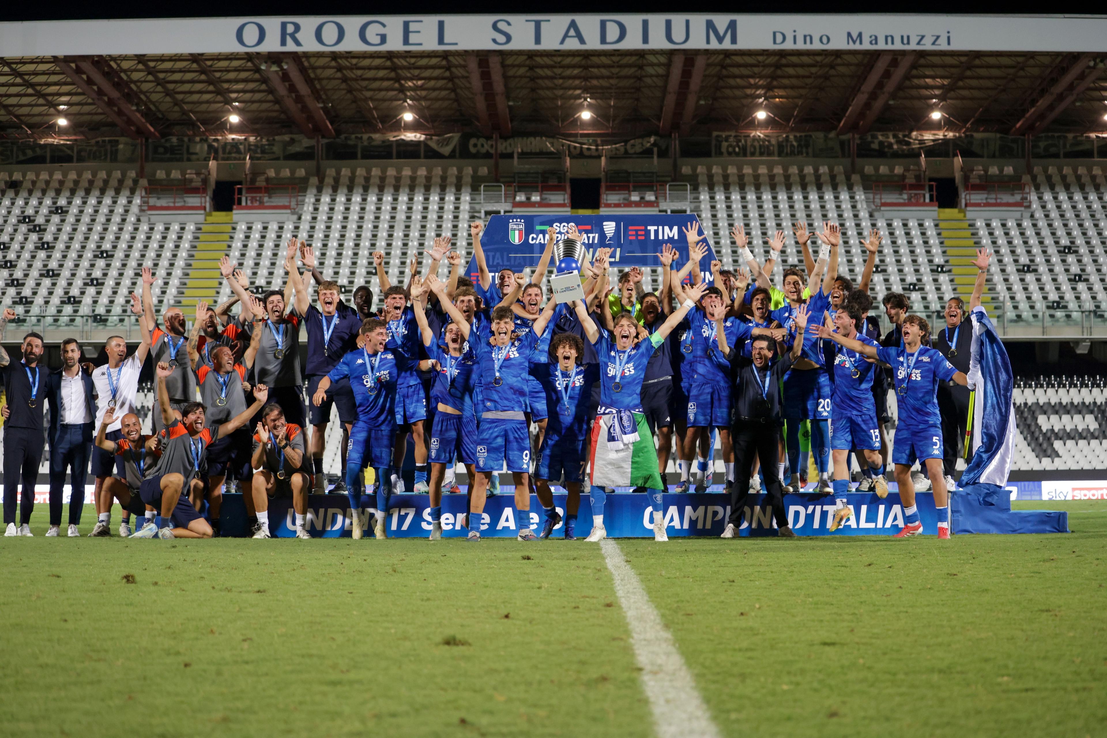 Perillo si prende anche lo Scudetto Under 17: l’Empoli batte la Juventus. In gol anche il giovane pratese