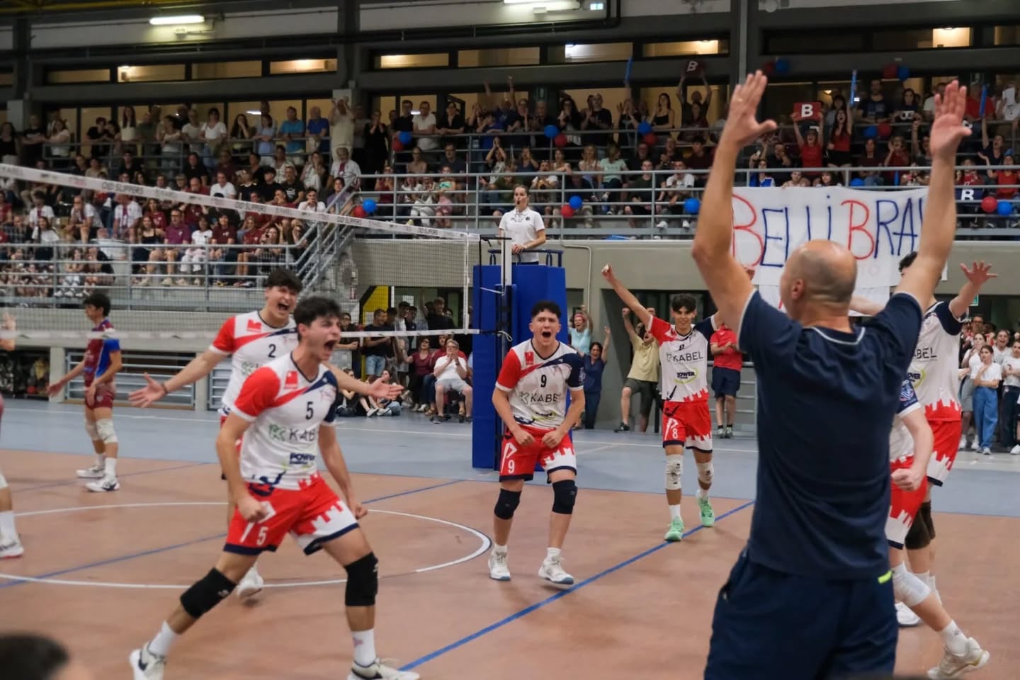 Kabel, il sogno promozione in B diventa realtà: Firenze Ovest battuto 3-0