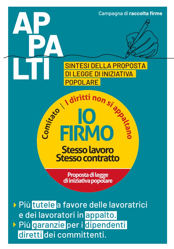 Anche la Cgil e lo Spi Cgil Prato Pistoia aderiscono alla raccolta firme per sanità pubblica e maggiori diritti negli appalti