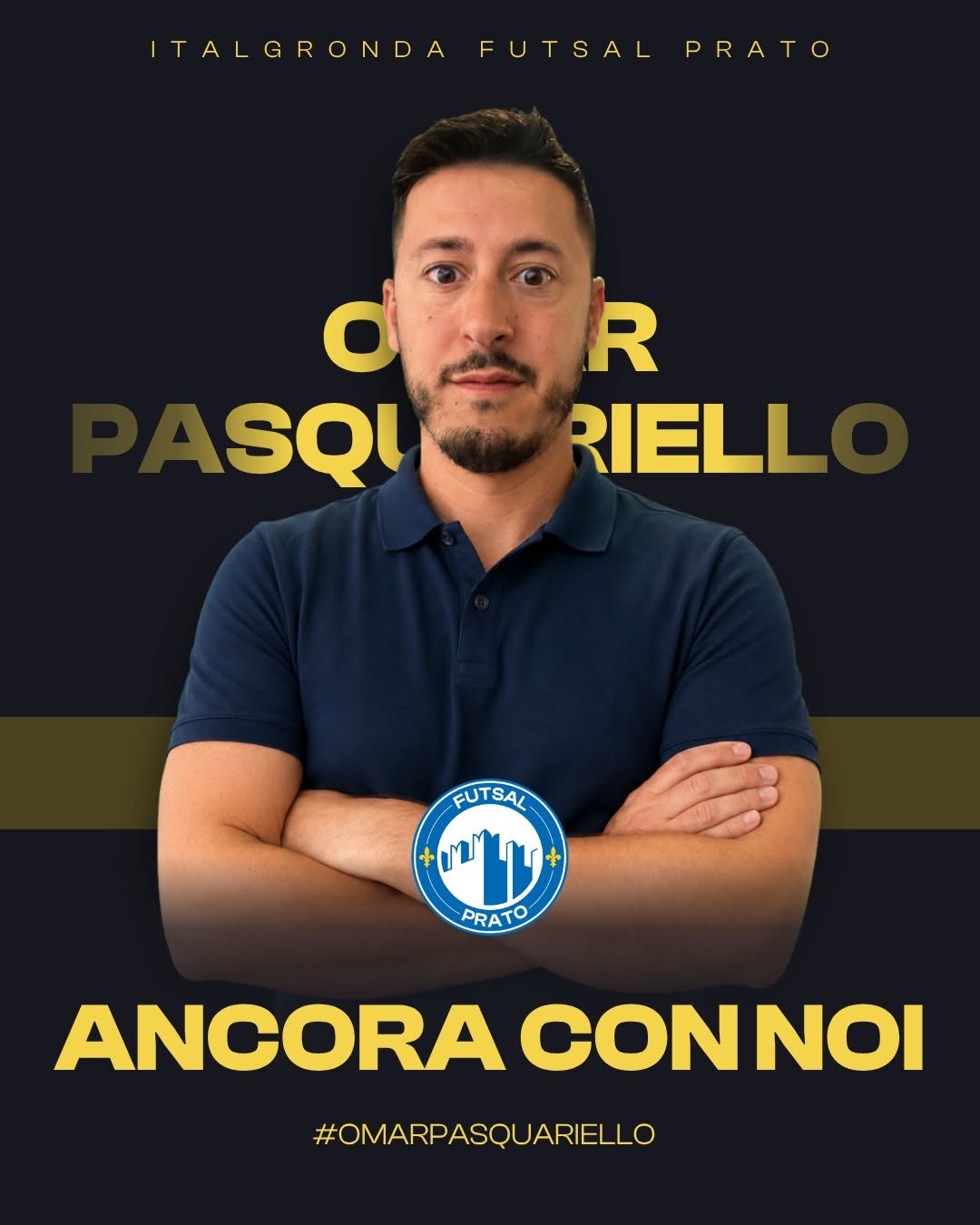 Italgronda Futsal Prato, Pasquariello confermato direttore sportivo