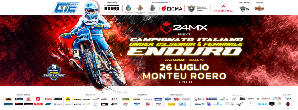 Matteo Giuliani trionfa nel terzo round del Campionato Italiano Enduro Under 23