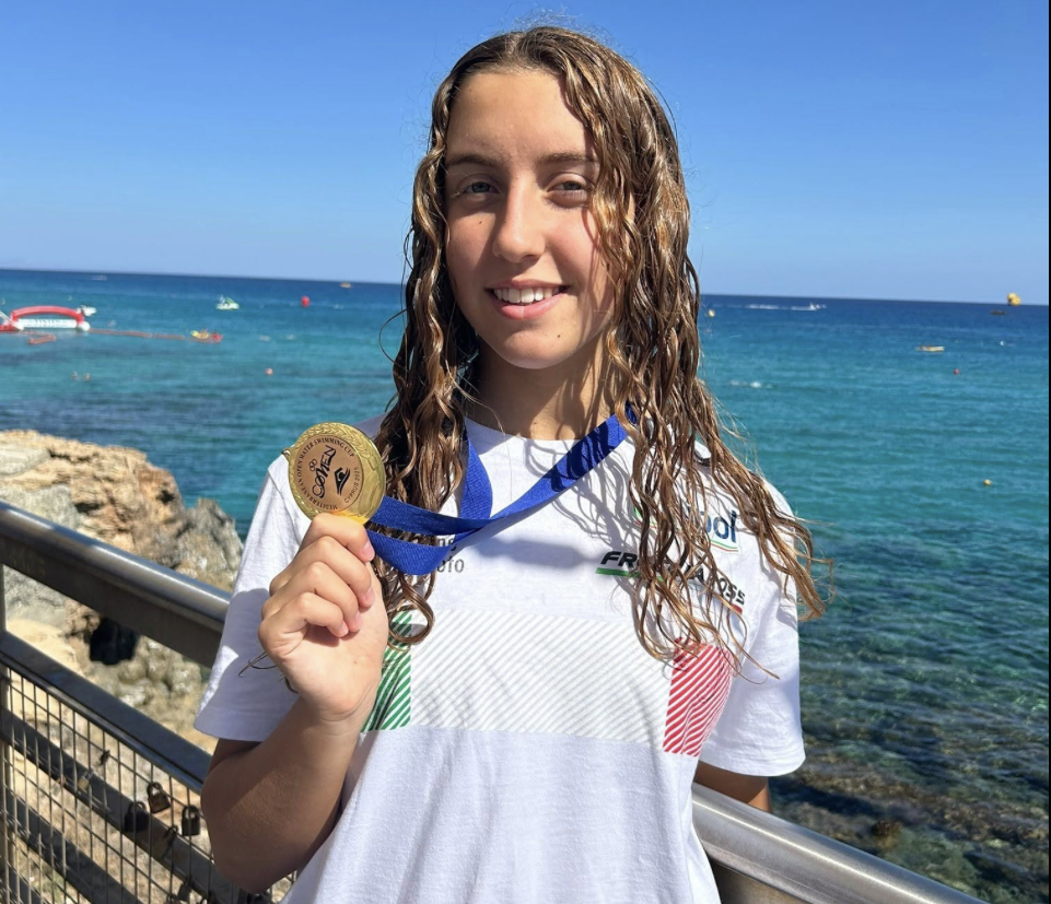 Europei juniores di nuoto in acque libere, Biagi è d’oro nella knockout sprint under 16