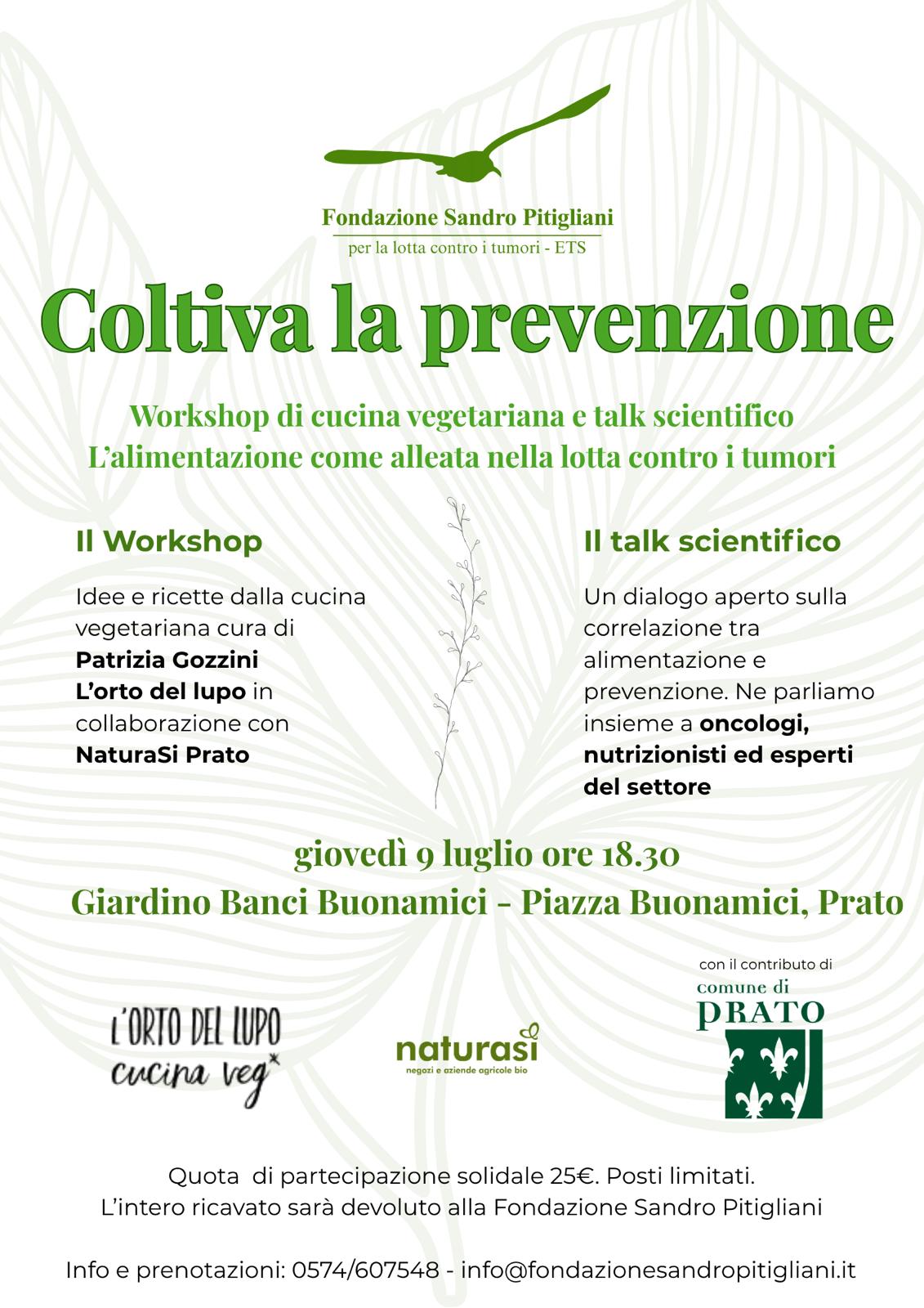 coltiva la prevenzione natura sì fondazione pitigliani